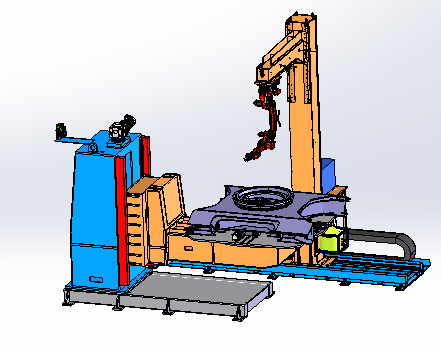 地軌式焊接機器人/Robot hàn ???ng ray m?t ??t