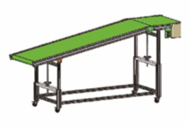 爬坡皮帶機/B?ng t?i leo núi